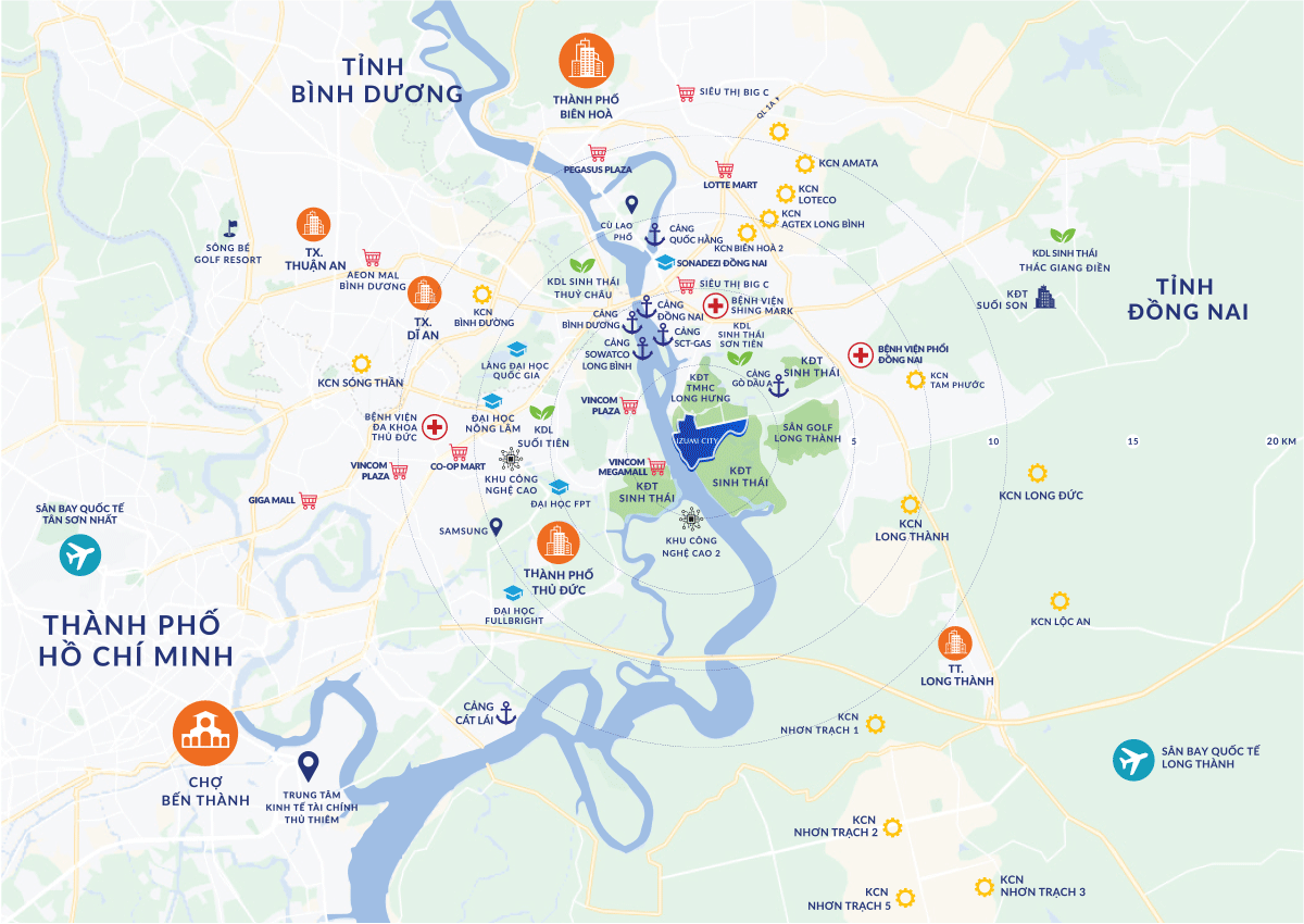 Dự Án Izumi City Đồng Nai | Bảng Giá